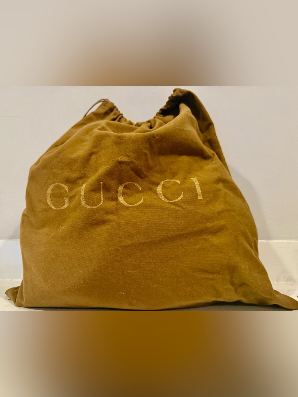 Gucci Monogram Sunset Raffia Medium Sukey Tote Bag Brown Multi NWOT - Picture 10 of 14